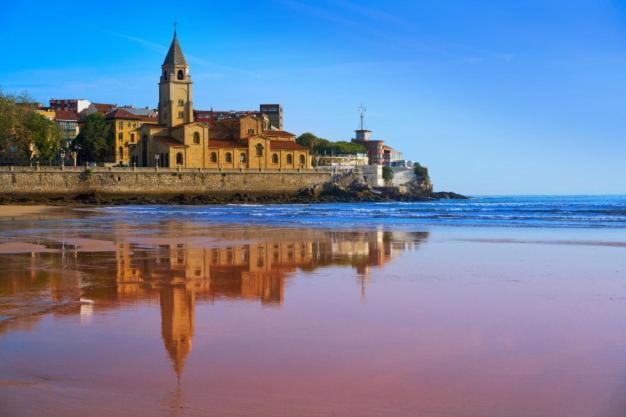 Apartmán La Veiguela De Gijon I, Con Plaza De Garaje Incluido Exteriér fotografie